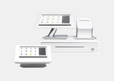 clover station point of sale with clover mini customer display and pinpad